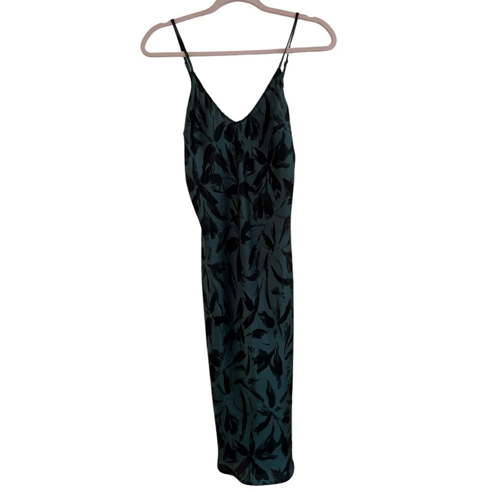 Silk Midi Dress